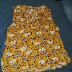 Yellow Tank Top